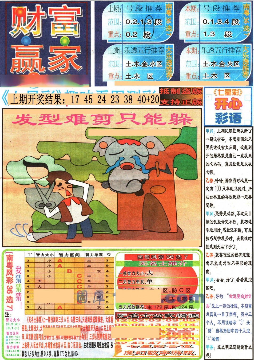 2025085期七星彩图(高清)