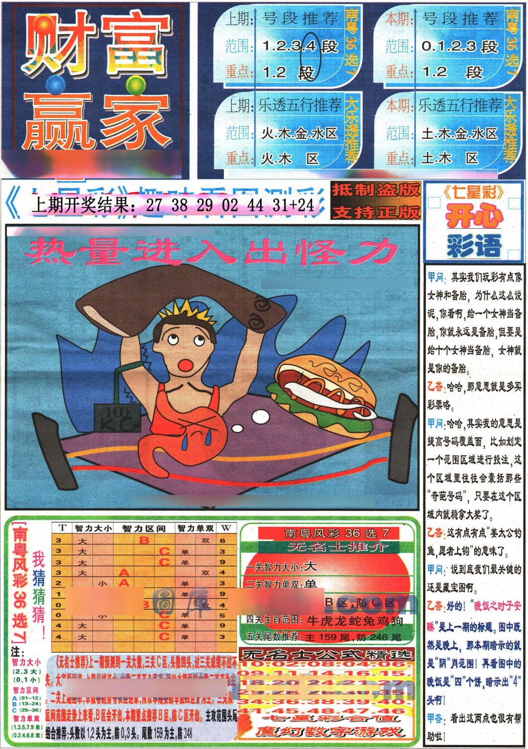 2025081期七星彩图(高清)