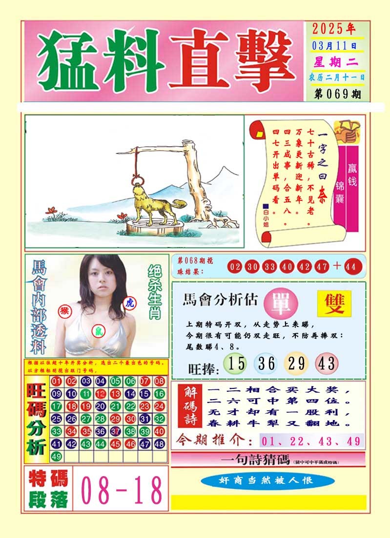 2025069期猛料直击A