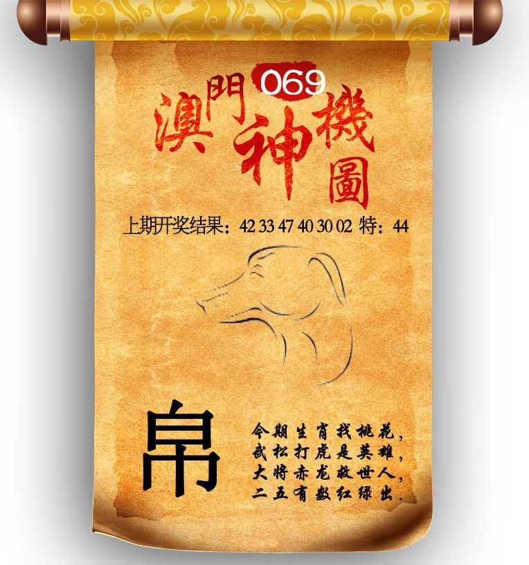 2025069期澳门神机图