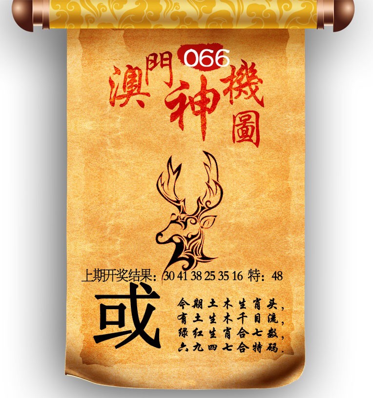 2025066期澳门神机图