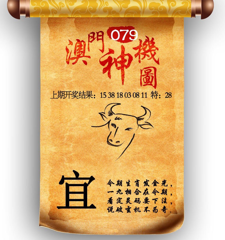 2025079期澳门神机图