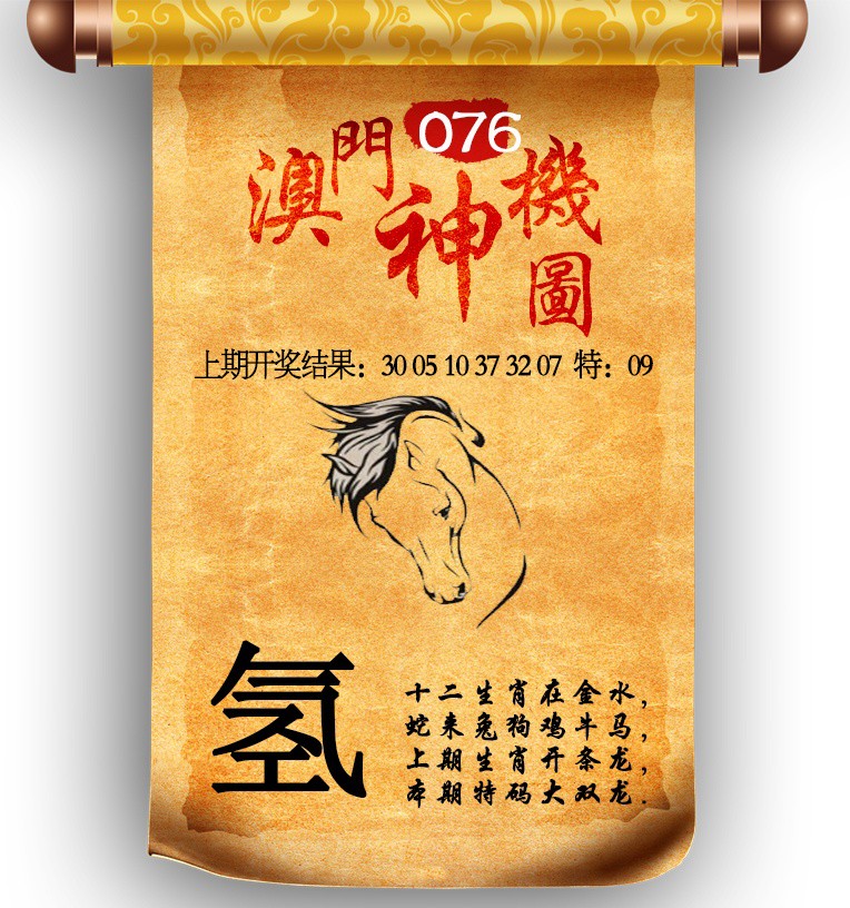 2025076期澳门神机图