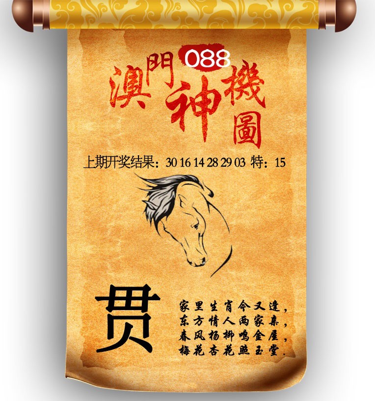 2025088期澳门神机图