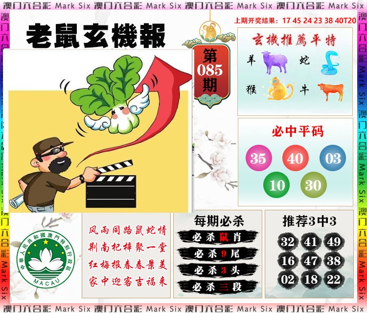 2025085期老鼠玄机报