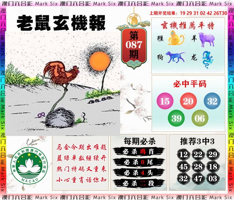 2025087期老鼠玄机报