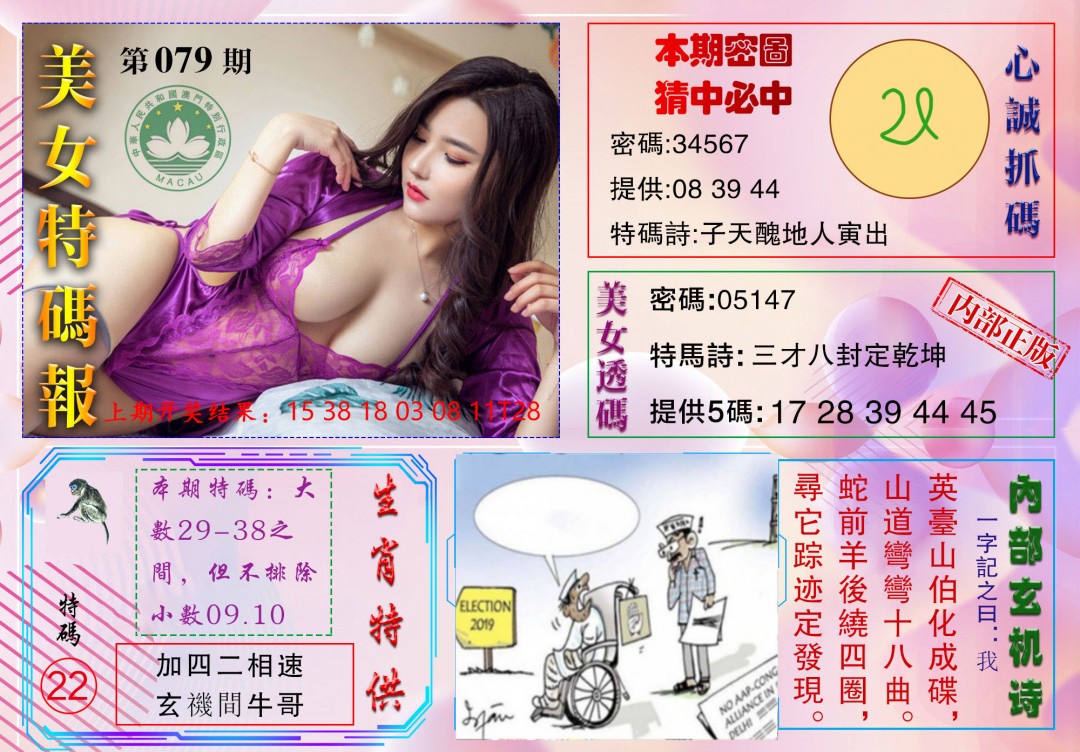 2025079期美女特码报