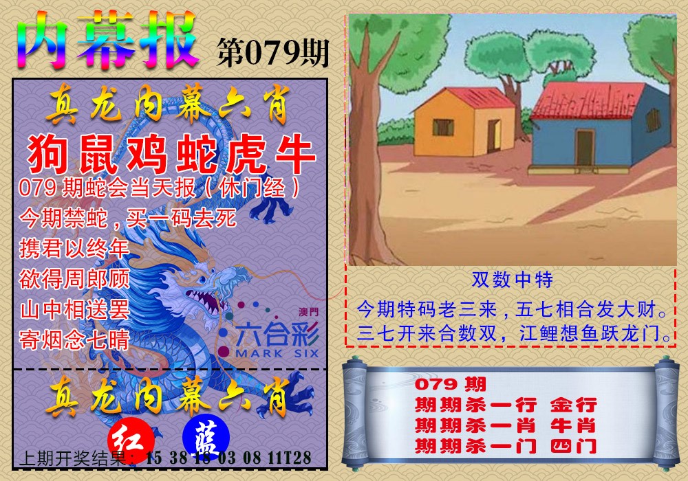 2025079期真龙内幕报