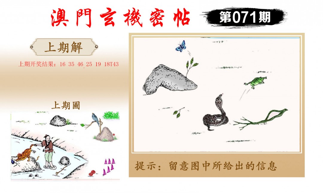 2025071期玄机密帖