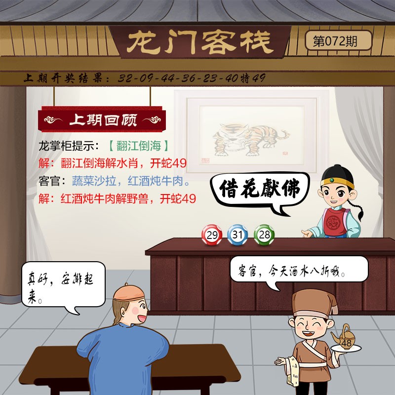 2025072期龙门客栈