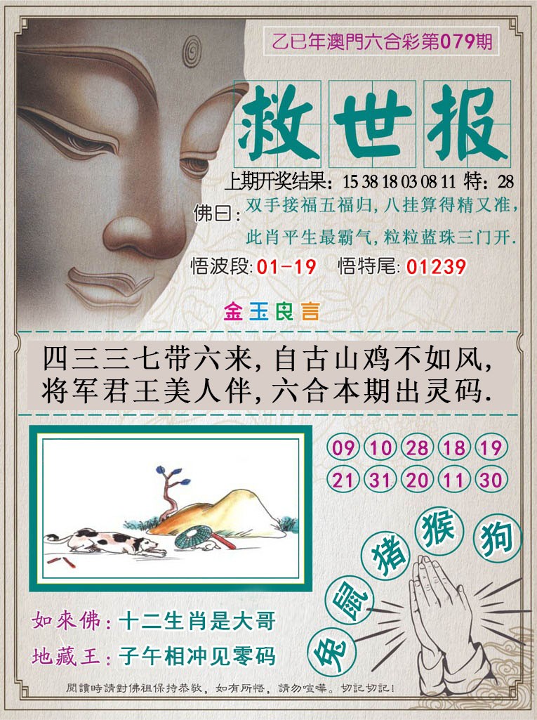 2025079期救世报