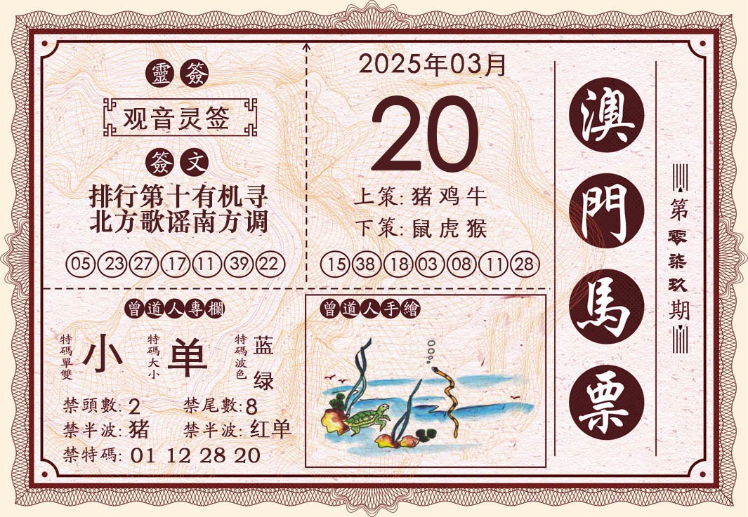 2025079期澳门马票