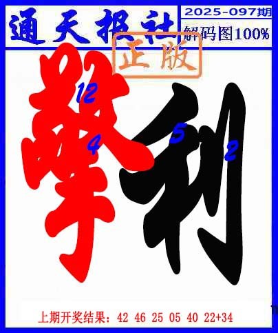 2025097期解码图