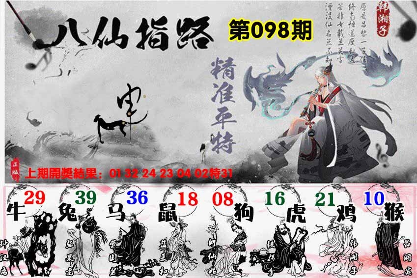 2025098期八仙指路