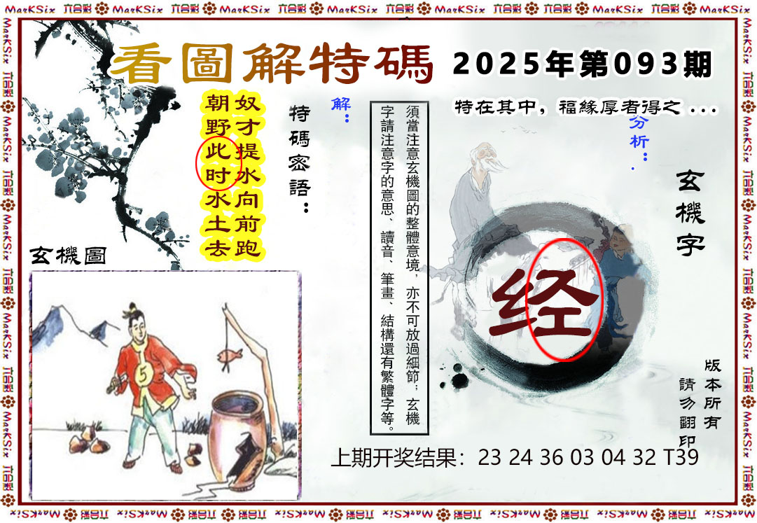 2025093期看图解特码