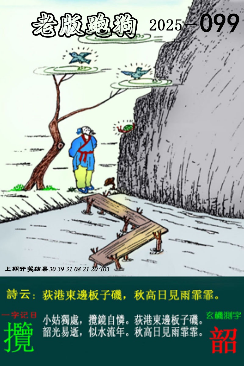 2025099期老版跑狗图