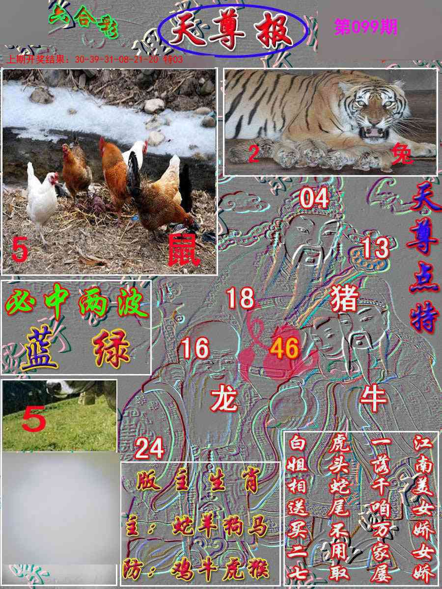 2025099期天尊报