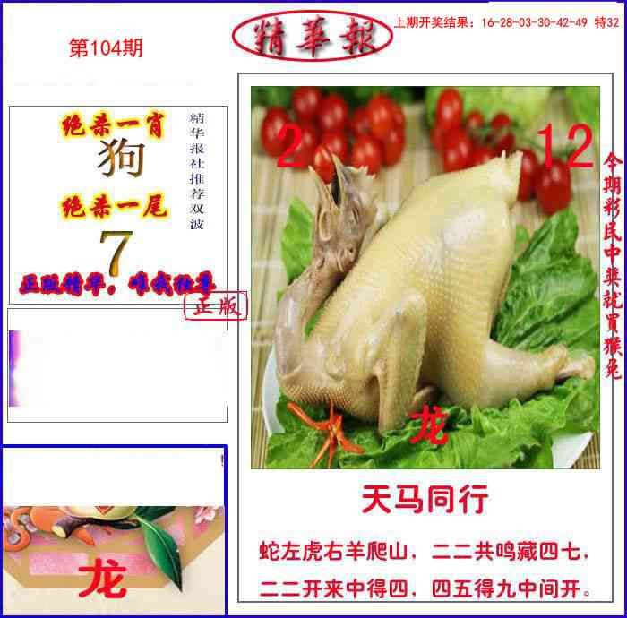 2025104期新精华报报