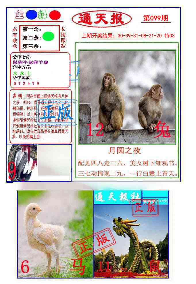 2025099期通天杀波图1