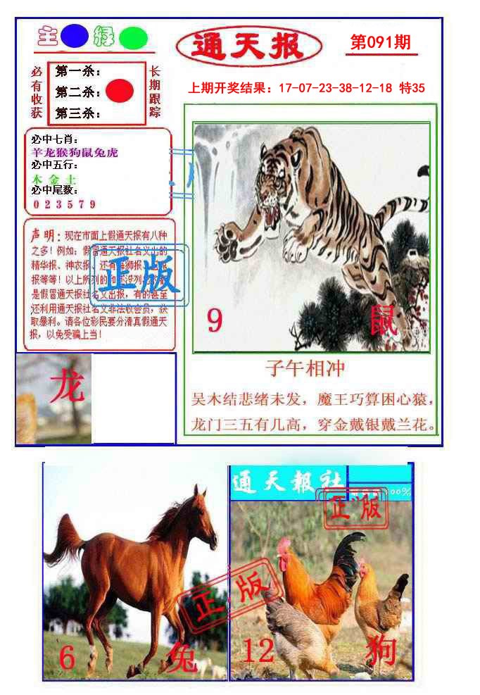 2025091期通天杀波图1