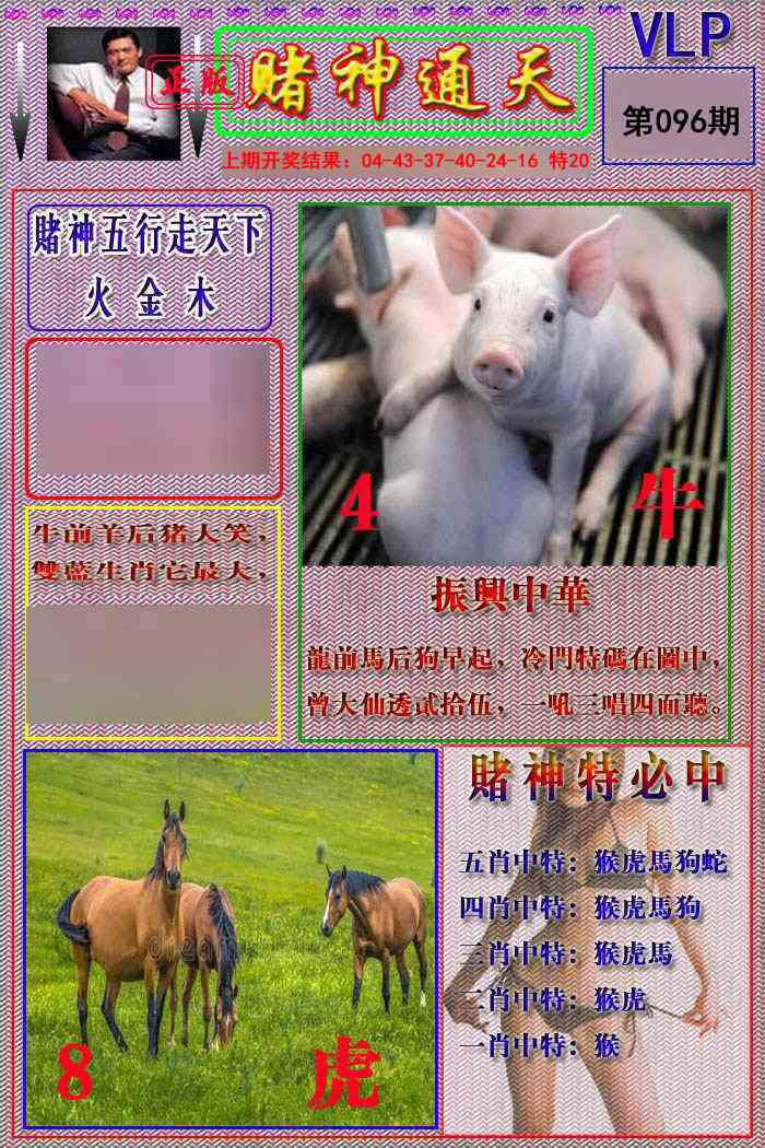 2025096期赌神通天报