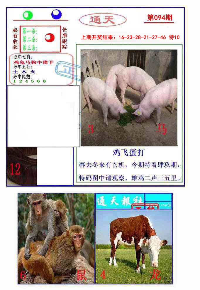 2025094期通天杀波图2