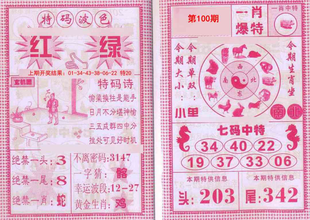 2025100期一肖爆特
