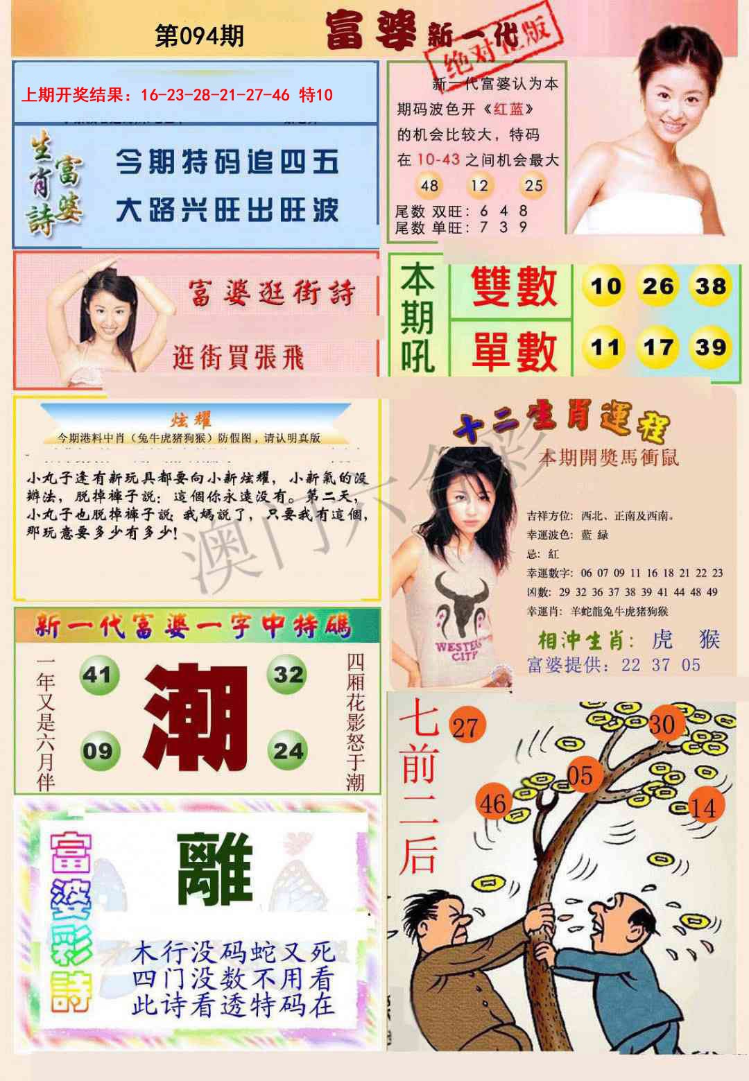 2025094期新一代富婆