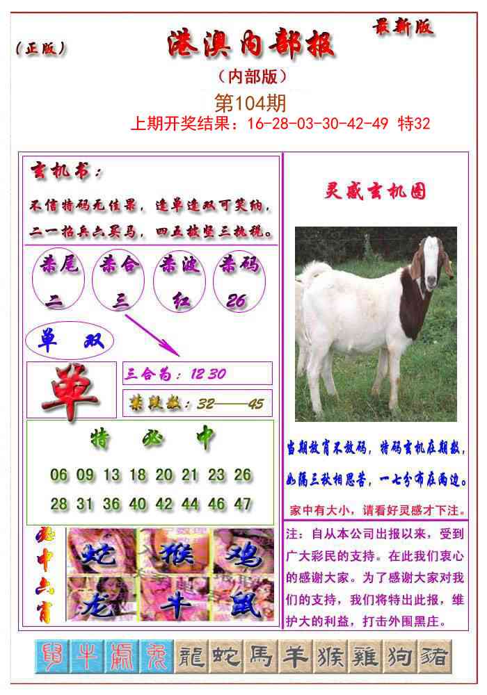 2025104期港澳报