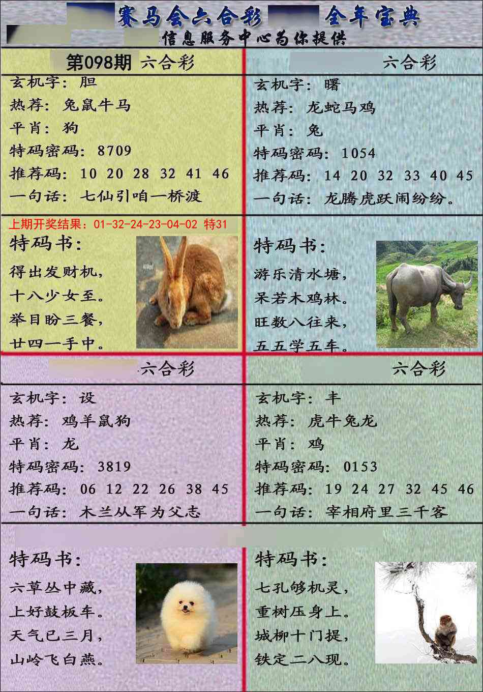 2025098期宝典报