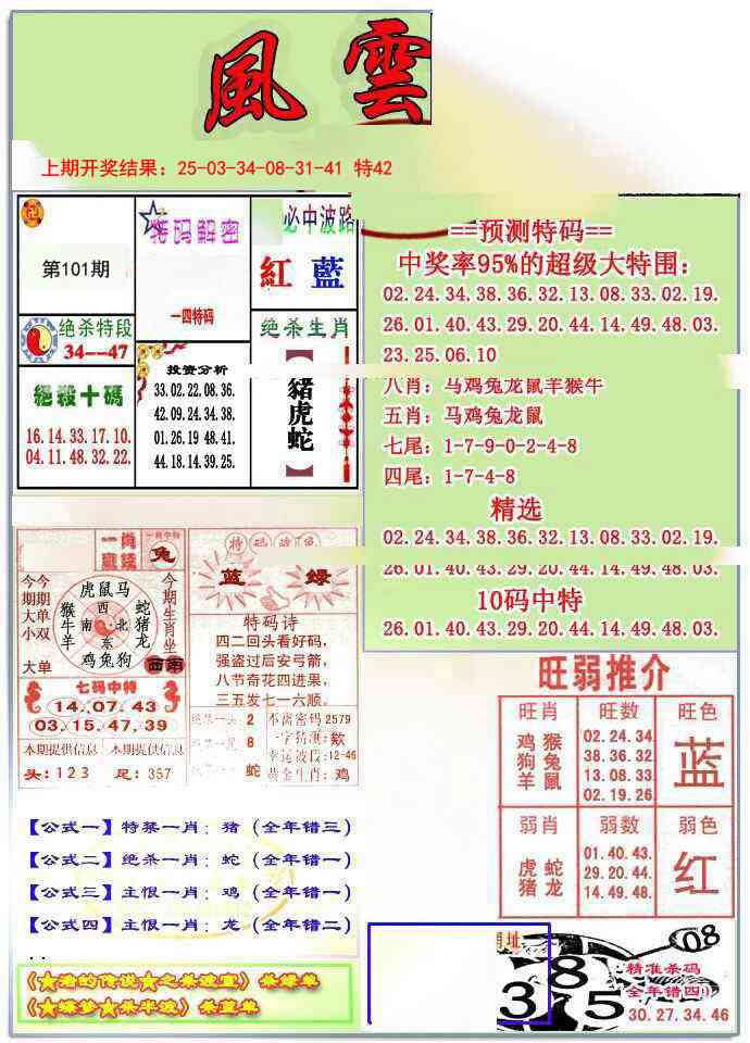 2025101期风云榜