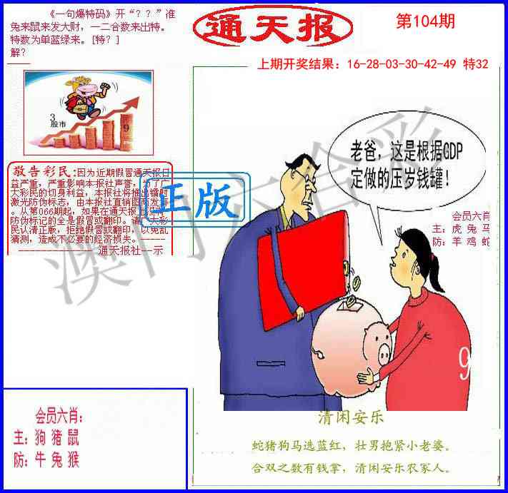 2025104期另通天报