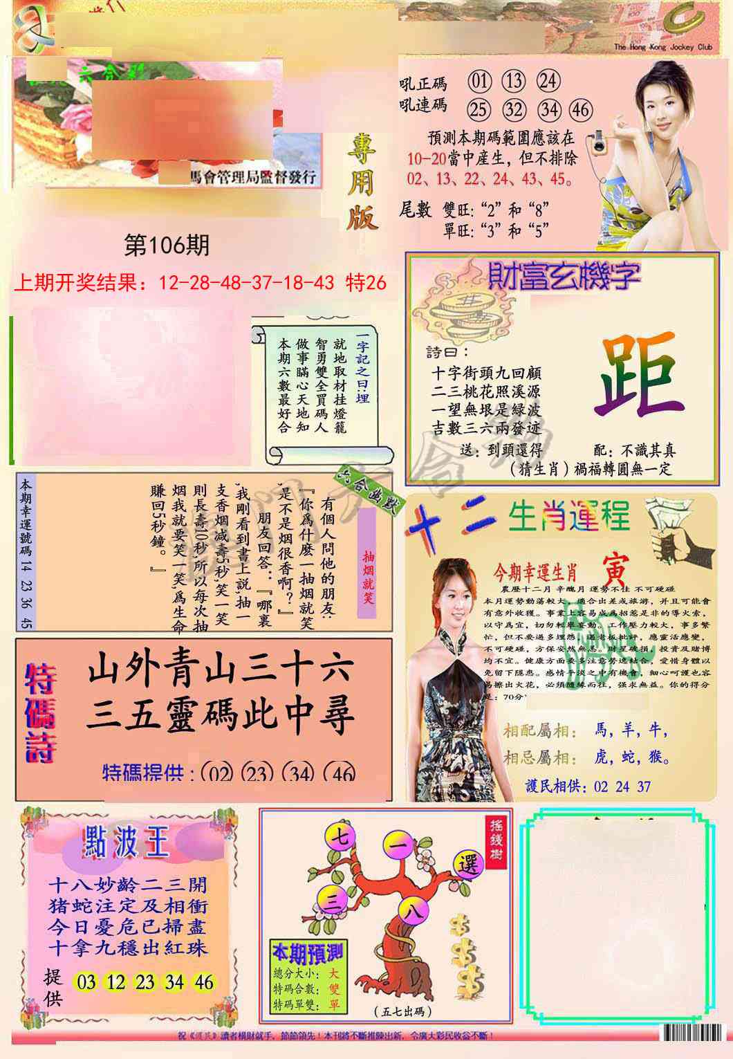 2025106期九龍专用版(推荐)