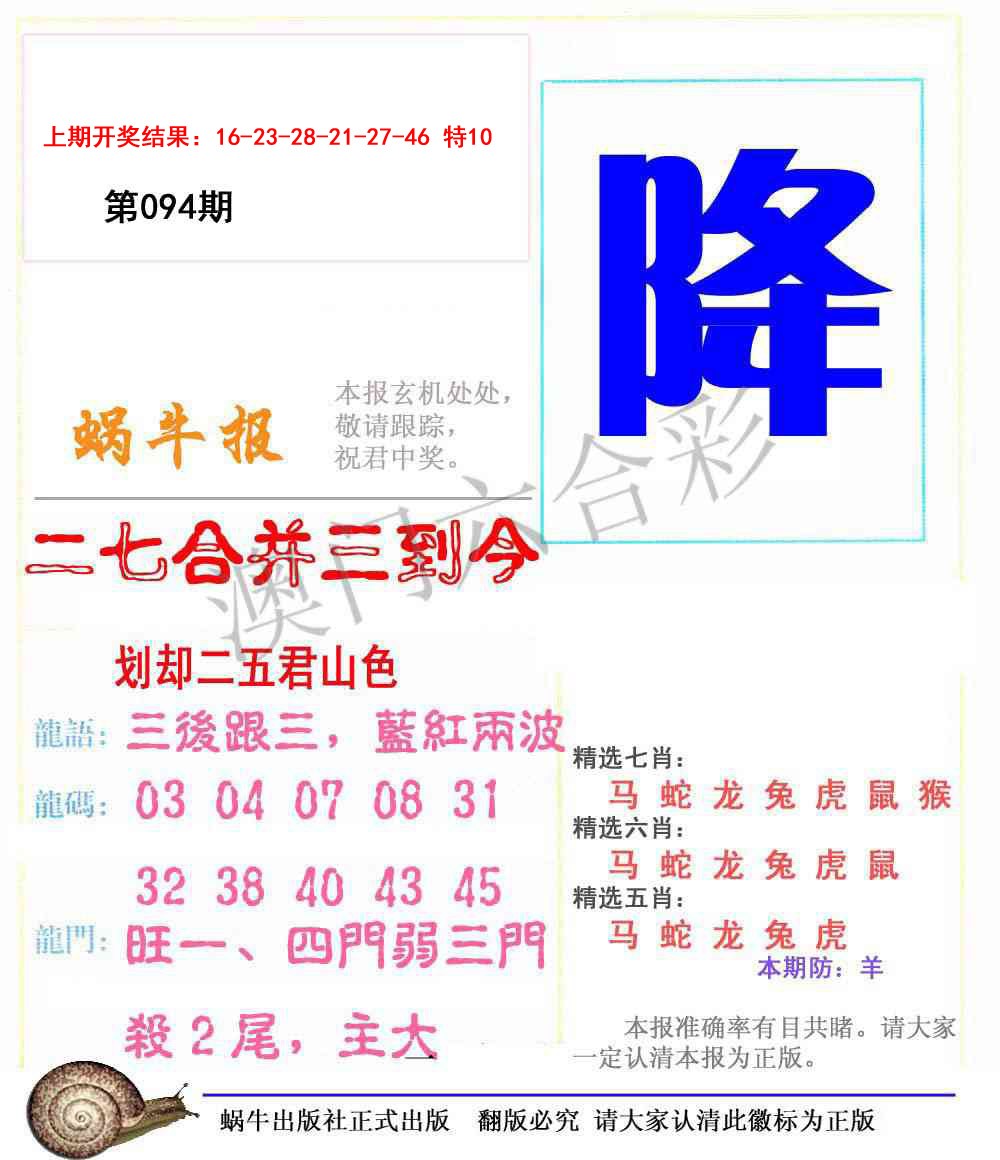 2025094期蜗牛报