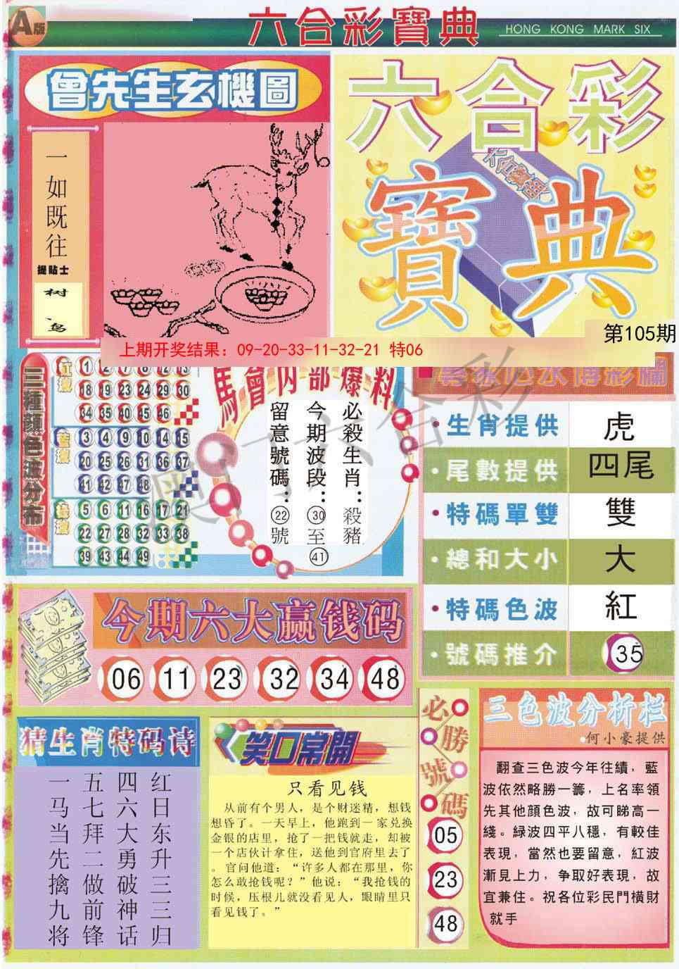 2025105期六合宝典A