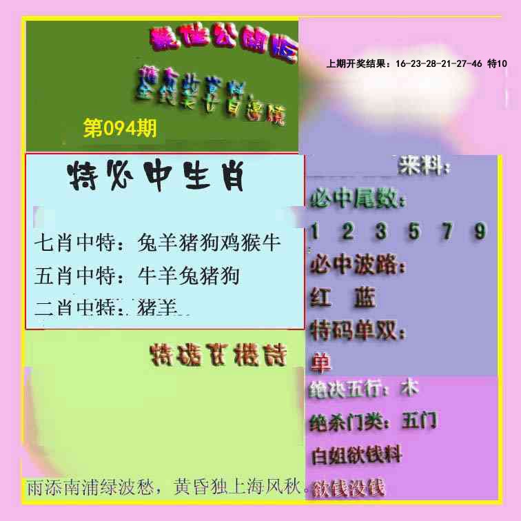 2025094期波肖门尾最佳公开版