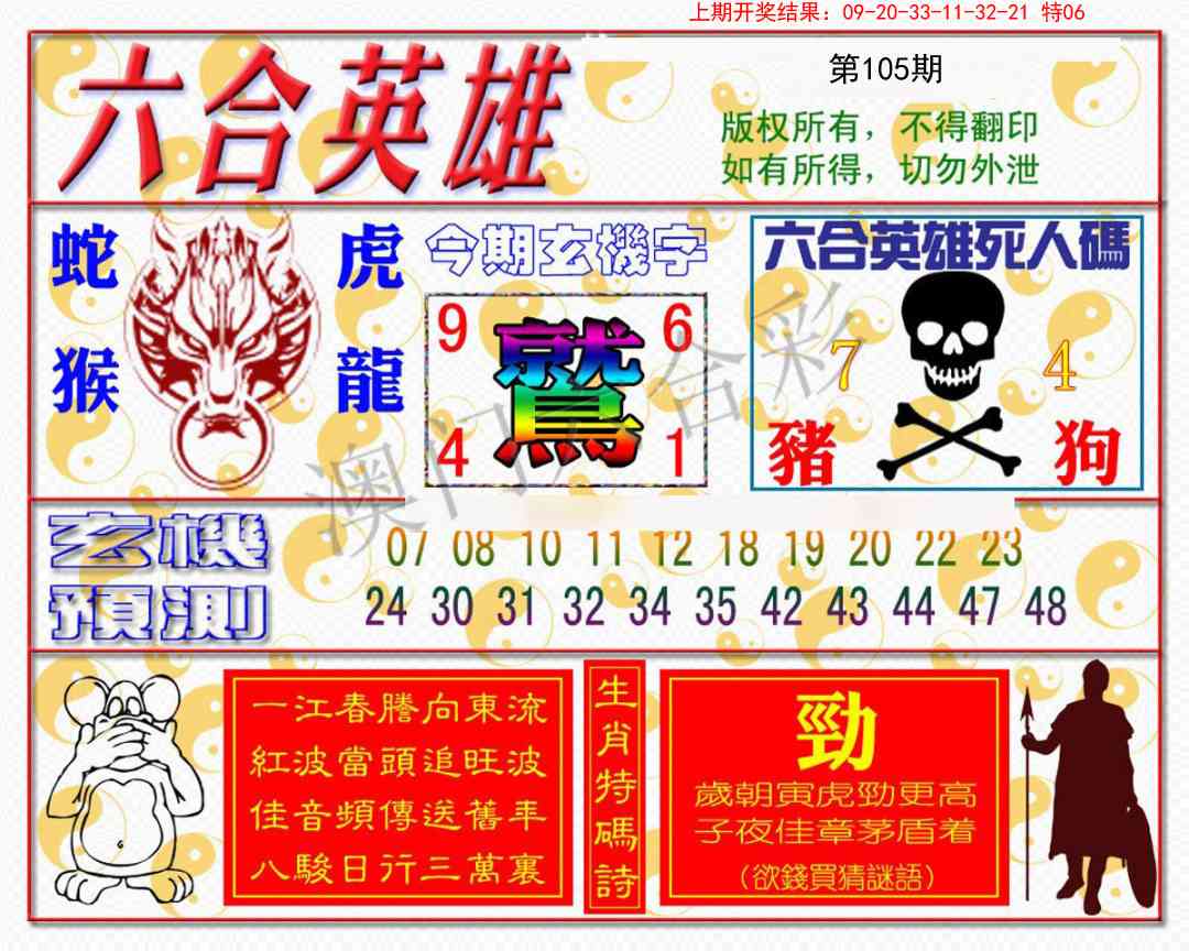 2025105期六合英雄