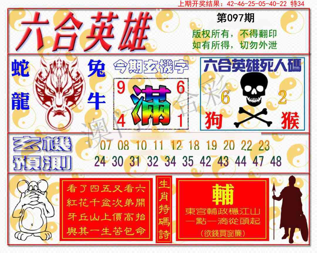 2025097期六合英雄