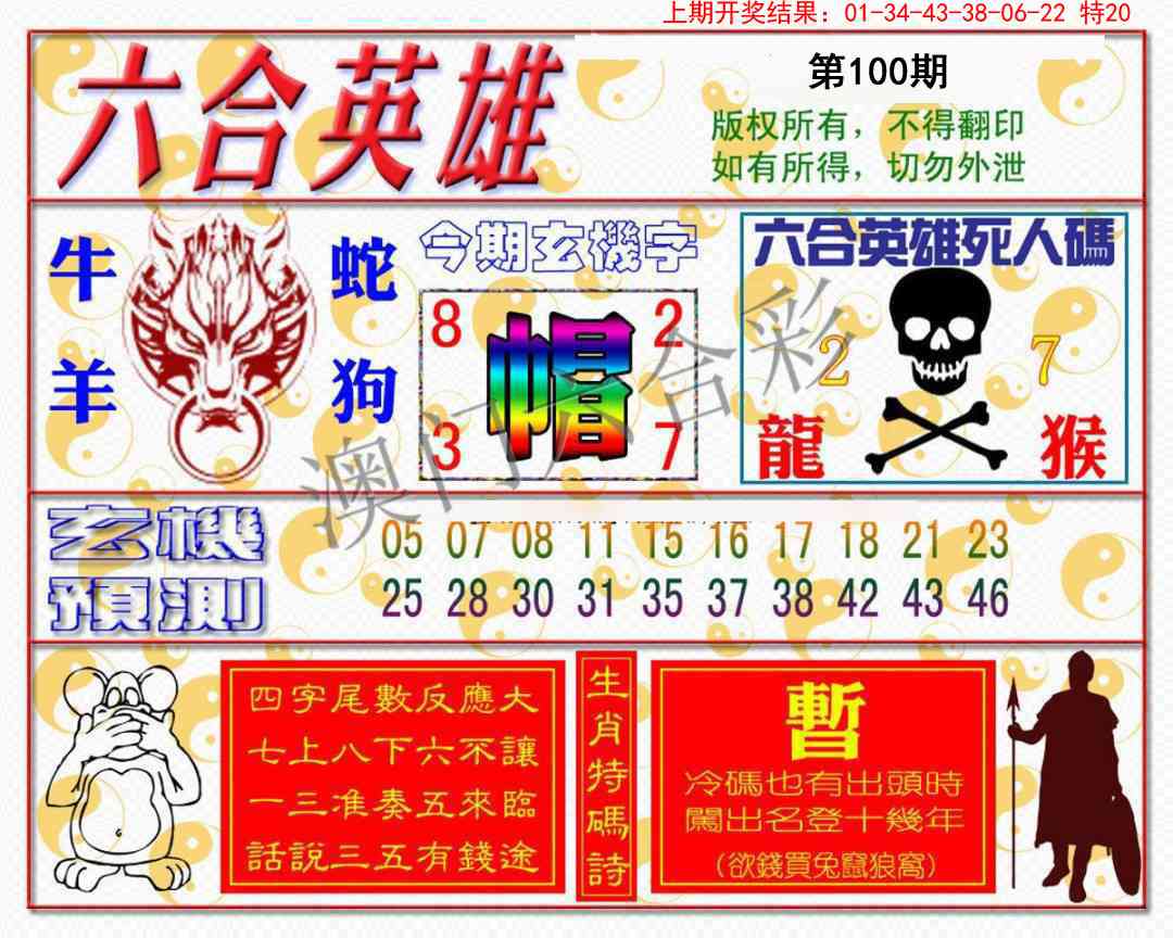 2025100期六合英雄