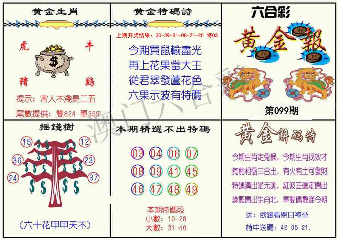 2025099期黄金报
