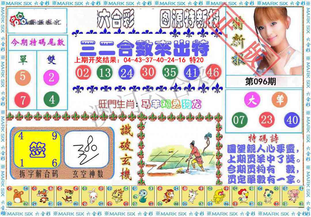 2025096期特新报