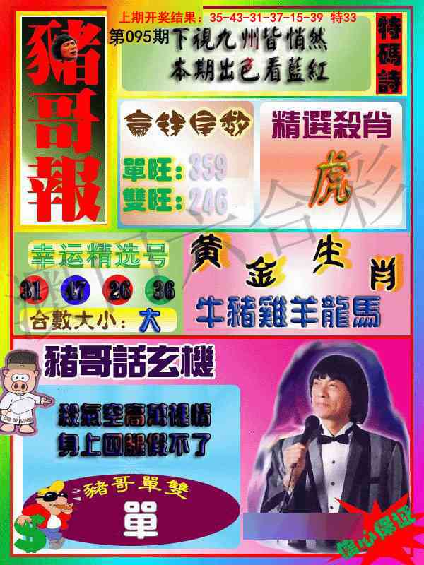2025095期猪哥报