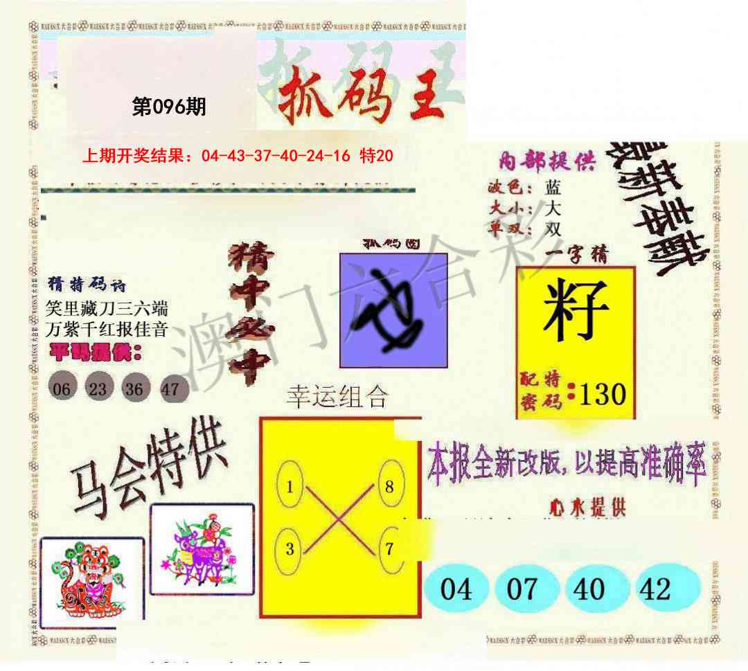 2025096期新抓码王