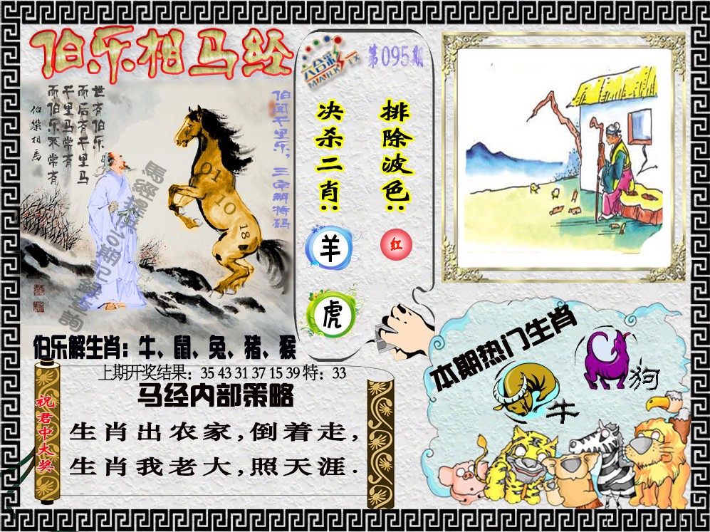 2025095期伯乐相马经