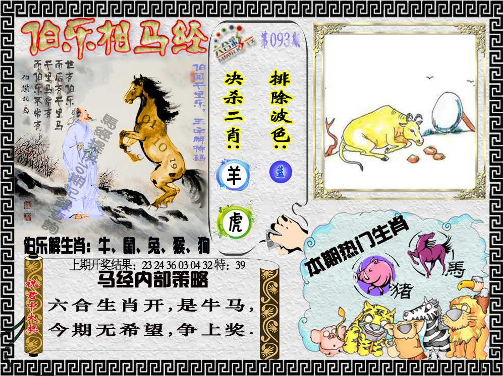 2025093期伯乐相马经