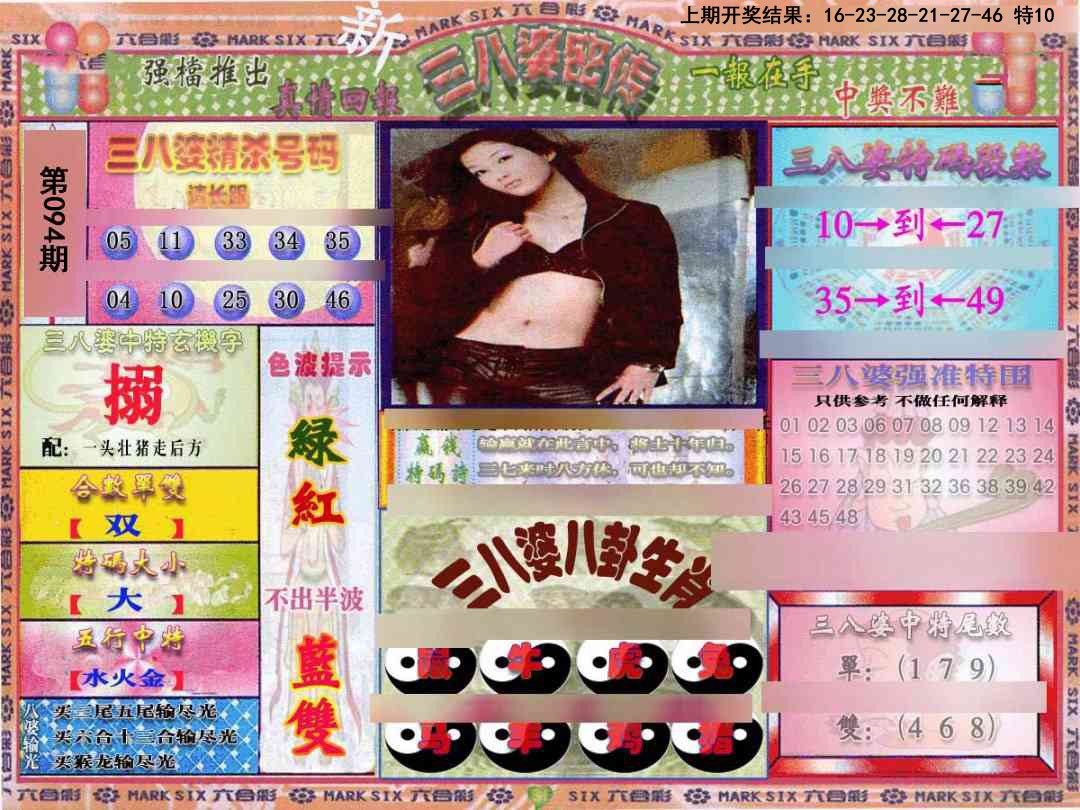 2025094期三八婆密报