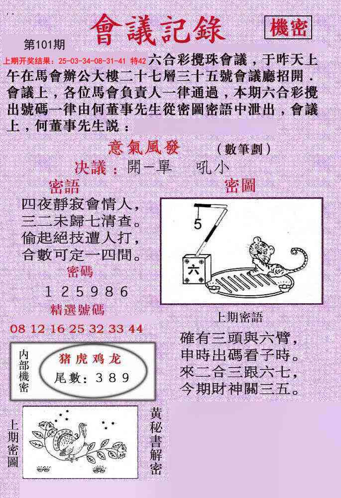 2025101期会议记录