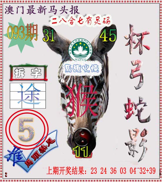 2025093期马头报