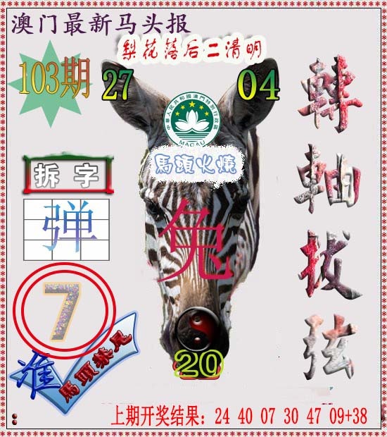 2025103期马头报