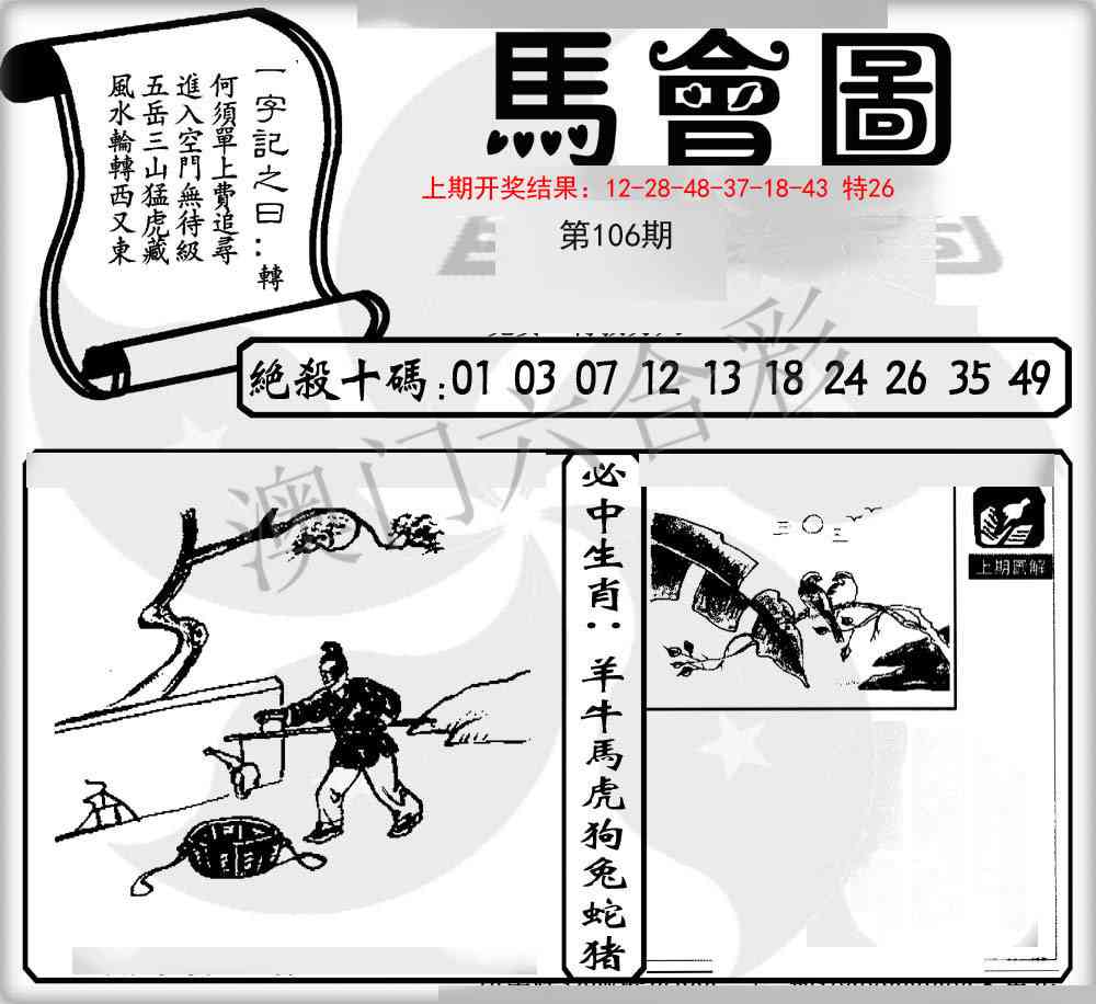 2025106期马会图